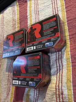 Pokemon TCG Destined Rivals Team Rocket Tin Set of 3 New/Sealed 🔥🔥 - Image 3
