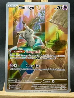 Mimikyu Promo Pokemon Trading Card Game SV: Scarlet & Violet Promo Cards 075 NM - Image 1
