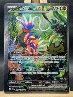 Koraidon ex - Special Illustration Rare Pokemon - Scarlet & Violet Base 247/198 - Image 1