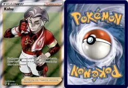 2020 Pokemon, Darkness Ablaze, #186/189 Kabu, Full Art, Holo Ultra Rare - Image 1