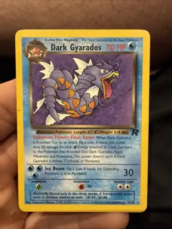 Pokemon Dark Gyarados 25/82 Team Rocket Non-Holo - Image 1