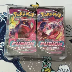 Fusion Strike 36 Booster Pack Lot New Factory Sealed Box Equivalent Pokemon - Image 1