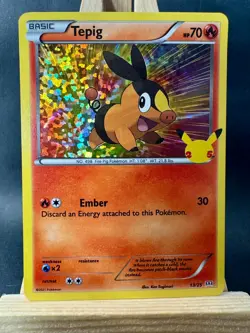 Tepig - 3/12 Holo Promo Pokemon McDonald's Promos 2011 003/012 NM - Image 1