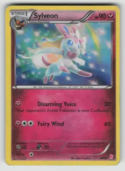 Sylveon (#30 30/30 Holo Common XY Trainer Kit: Sylveon & Noivern Pokemon HP - Image 1