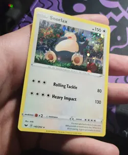 Pokemon TCG - Snorlax Cosmos Holo 140/202 - Sword and Shield Blister Exclusive - Image 3