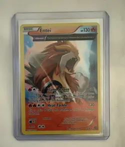 Pokemon- XY Ancient Origins- Entei 15/98 Rare Holo NM - Image 1
