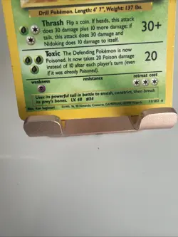 1999 Pokemon Nidoking 011/102 Base Set Holo - Image 2