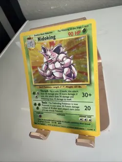1999 Pokemon Nidoking 011/102 Base Set Holo - Image 3