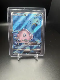 Pokemon Lapras GX #139/149 English Sun & Moon Ultra Rare Full Art - Image 1