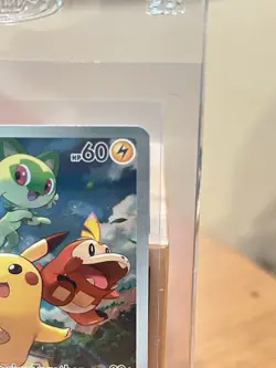 Pokemon TCG Pikachu Black Star Promo 027 NM Scarlet & Violet Paldea Evolved - Image 3