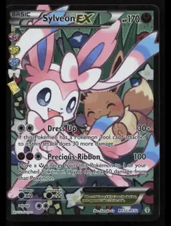 Sylveon EX RC32/RC32 Ultra Rare Radiant Collection Generations English NM- - Image 1