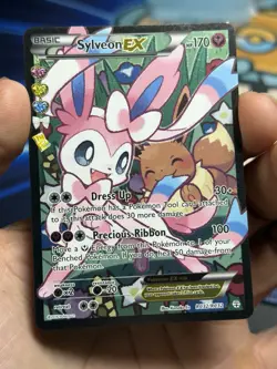 Sylveon EX RC32/RC32 Ultra Rare Radiant Collection Generations English NM- - Image 2