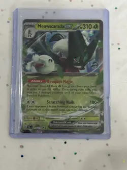 Pokemon Meowscarada ex 015/193 S&V: Paldea Evolved Double Rare NM - Image 1