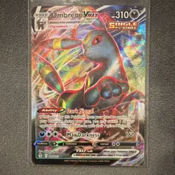 Pokemon TCG Evolving Skies VMAX Holo Lot Umbreon 095/203 Leafeon 008/203 - Image 2