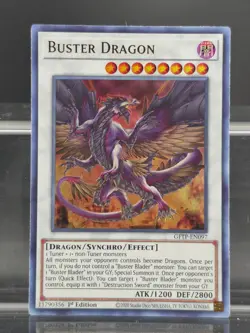 YUGIOH - Buster Dragon - GFTP-EN097 - 1st Edition- Ultra Rare - Image 1