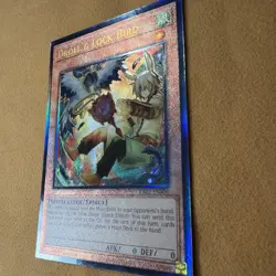 Yu-Gi-Oh Droll & Lock Bird RA02-EN006 Prismatic Ultimate Rare 1st Ed Nm - Image 4