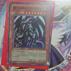 Yu-Gi-Oh! Red-Eyes Black Metal Dragon PP01-EN015 Secret Rare Foil Unlimited - Image 1