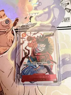One Piece Card Monkey D. Luffy ST01-012 Weekly Shonen Jump 19 JP - Near Mint - Image 4