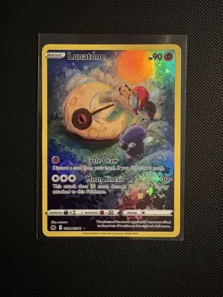 Lunatone - GG11/GG70 - Pokemon Crown Zenith Galarian Gallery Holo Card NM - Image 1