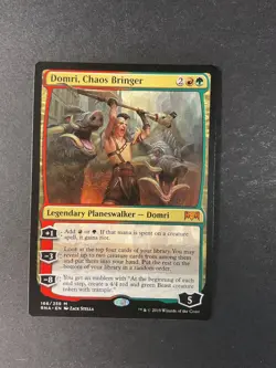 Domri, Chaos Bringer - Ravnica Allegiance - Magic the Gathering - MTG - Image 1