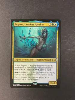 Zegana, Utopian Speaker - Ravnica Allegiance - Magic the Gathering - MTG - Image 1