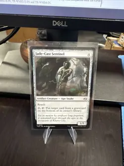 Jade-Cast Sentinel - Tarkir: Dragonstorm #0243 MTG Magic The Gathering Free Ship - Image 1