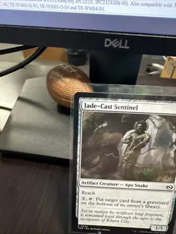 Jade-Cast Sentinel - Tarkir: Dragonstorm #0243 MTG Magic The Gathering Free Ship - Image 3