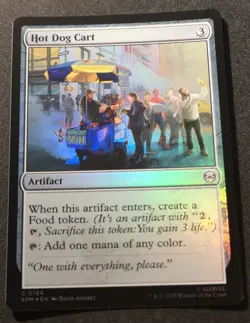 Hot Dog Cart - Foil - SPM - MTG - EN - NM - 0164 - Image 1