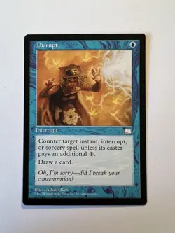 Disrupt - MTG Weatherlight - NM - Image 1