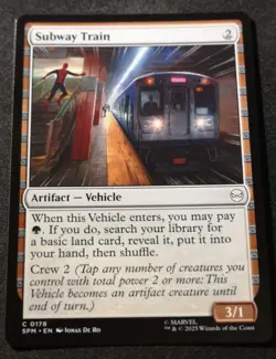 Subway Train X2 - SPM - MTG - EN - NM - 0178 - Image 1