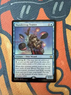 Thundertrap Trainer (BLB Promo) Bloomburrow Foil NM #386 MTG - Image 1