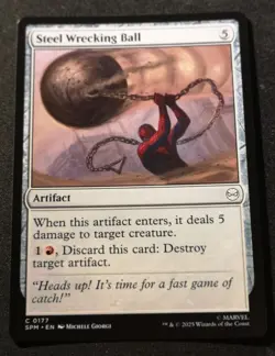 Steel Wrecking Ball X2 - SPM - MTG - EN - NM - 0177 - Image 1
