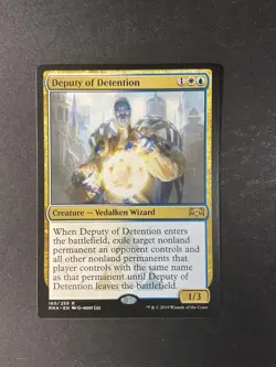 Deputy of Detention - Ravnica Allegiance - Magic the Gathering - MTG - Image 1