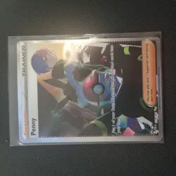 Penny 239/091 Pokemon Paldean Fates Special Illustration Rare Full Art Holo NM/M - Image 1