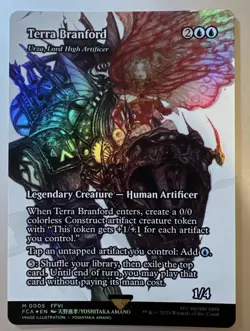 Terra Branford - Urza, Lord High Artificer (FOIL) FCA MTG Final Fantasy New M/NM - Image 1