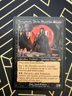 Yawgmoth, Thran Physician (Retro Frame) NM MTG Dominaria Remastered Regular - Image 1