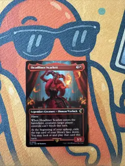 1x MTG Headliner Scarlett (Borderless) - Ravnica: Clue Edition (CLU) #4 - Magic - Image 1