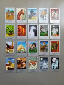 Bella Sara FIRST 1ST SERIES COMMONS Set 1-36 plus Game Card LP - Image 1