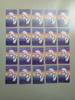 Bella Sara FIRST 1ST SERIES COMMONS Set 1-36 plus Game Card LP - Image 2