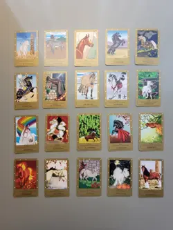 Bella Sara SECOND 2ND SERIES COMMONS Set 1-58 plus Game Cards LP - Image 1