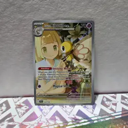 Pokemon TCG Lillie's Ribombee Card Journey Together Illustration, 164/159 - Image 1