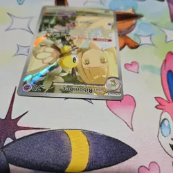 Pokemon TCG Lillie's Ribombee Card Journey Together Illustration, 164/159 - Image 2
