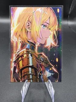 Cha Ha In Solo Leveling Holographic Anime Collectible Trading Card - Image 1