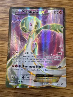 NM Gardevoir EX 111/114 Holo Full Art Pokemon Card Ultra Rare - Image 1