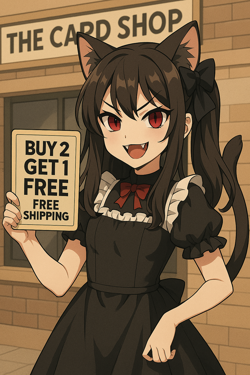 Faris NyanNyan Goddess Story Moe Girls Domain Anime Doujin Holo Card - Image 4