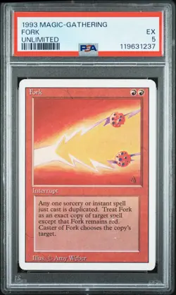 1993 MTG UNLIMITED FORK PSA 5 - Image 1