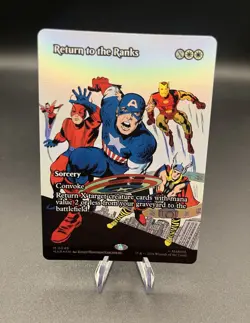 Wizards of the Coast MTG Marvel Return to the Ranks Mythic Foil Alt Art M0048 EN - Image 1