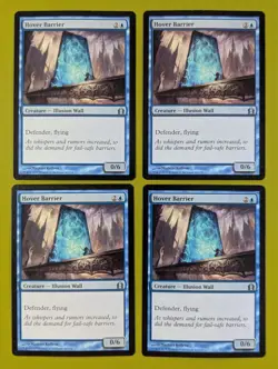 Hover Barrier x4 Return to Ravnica 4x Playset Magic the Gathering MTG - Image 1