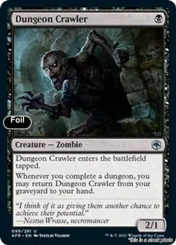 MTG Dungeon Crawler [AFR - 99] LP Foil - Image 1