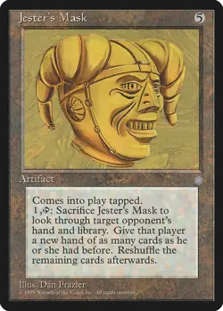 MTG Jester's Mask - 300 / English / Moderately Played - Image 1